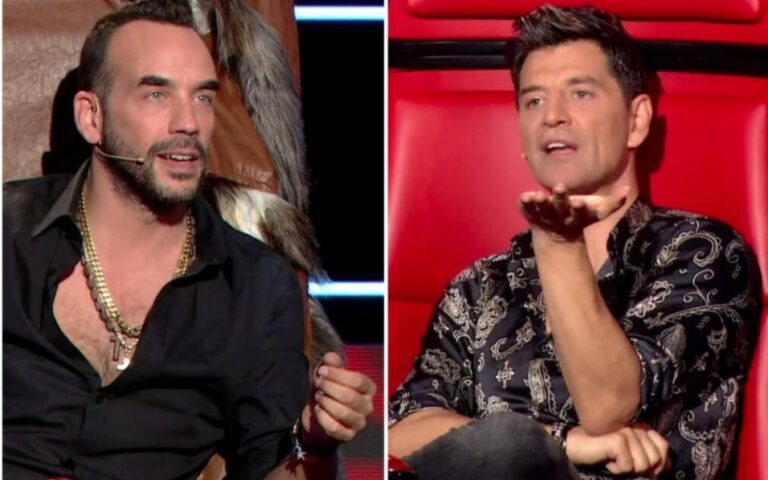 THE VOICE: Ο αστείος διάλογος Μουζουράκη – Ρουβά: «Κλείσε τα αυτιά σου» (ΒΙΝΤΕΟ)