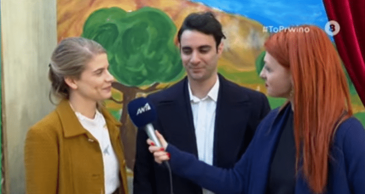 Ο Ίαν Στρατής και η Δανάη Μιχαλάκη στις Άγριες Μέλισσες – Οι πρώτες σκηνές! (photo+video)