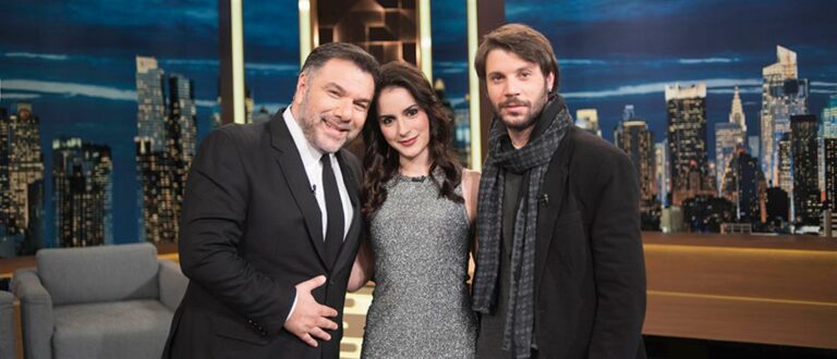 Η Βάλια και ο Μανωλάκης στο The 2night Show μιλάνε για τη σχέση τους (video)