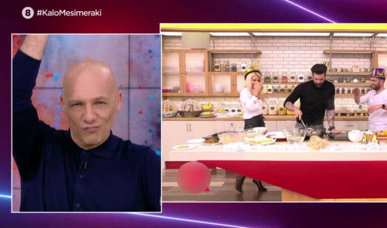 Καλό Μεσημεράκι: Κι όμως το τόλμησε! Ο Νίκος Μουτσινάς προκάλεσε την Ελένη Μενεγάκη! (video)