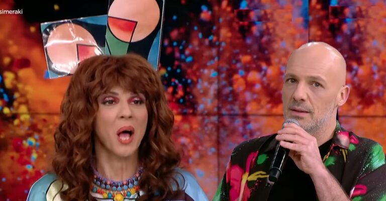 Καλό Μεσημεράκι: Η Βάνια πάει σε εγκαίνια έκθεσης αφηρημένης τέχνης (video)