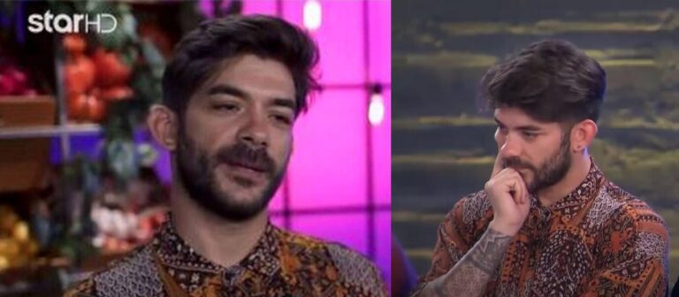 MasterChef: Ο Γιώργος Λασκαρίδης πήγε να δει τη μάχη του Silver Award με… χίπικο πουκάμισο (photos+ video)