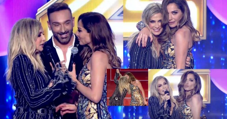 Τέλος στην κόντρα Βίσση – Βανδή! Το πεταχτό φιλί στο στόμα (video)