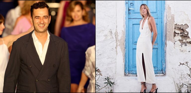 GNTΜ 4: Ο Άγγελος Μπράτης ποζάρει αγκαλιά με την Ισμήνη Παπαβλασοπούλου στα γυρίσματα