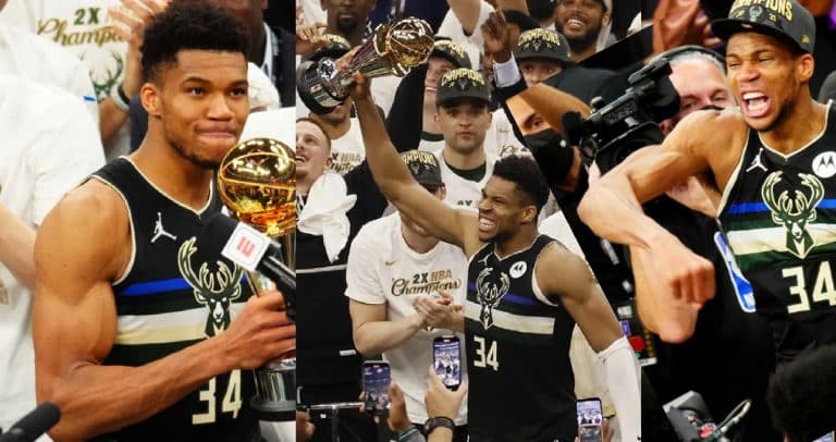 Με 50 πόντους του Διαστημικού Γιάννη Αντετοκούνμπο Πρωταθλητές οι Μπακς – Νίκησαν 105-98 τους Σανς στον 6ο τελικό (Όλα τα βίντεο)