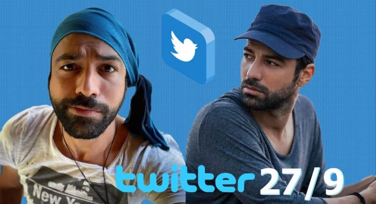 Η Γη της Ελιάς- Ο Ανδρέας Γεωργίου στο Twitter του Mega την Δευτέρα 27/9
