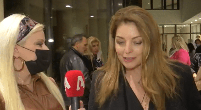 Άντζελα Γκερέκου: Η αντίδραση της όταν ρωτήθηκε για τον Τόλη Βοσκόπουλο