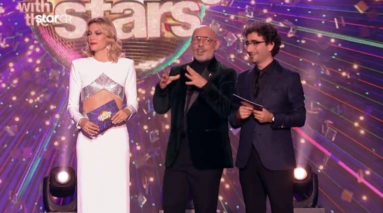 DWTS: Ο Νίκος Μουτσινάς στο πλατό του σόου – «Ταλαντούχος, έξυπνος, υπερσυγκλό» Τον αποθέωσε η Βίκυ Καγιά (video)