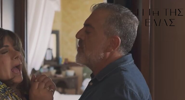 Η Γη της Ελιάς: Η Ασπασία αγανακτεί με την στάση του Δημοσθένη