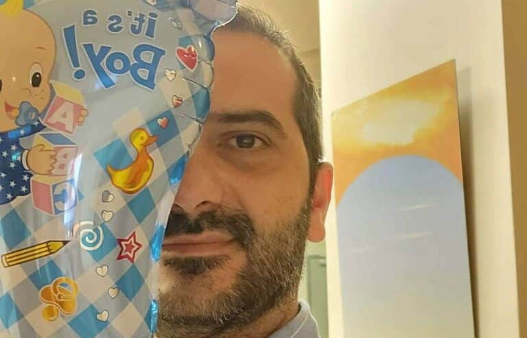 Λεωνίδας Κουτσόπουλος: Ανέβασε πρώτη φορά φωτογραφία του νεογέννητου γιου του