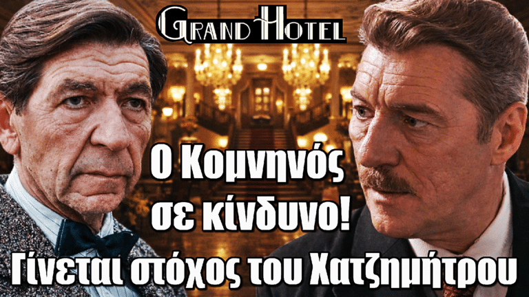 Grand Hotel: Ο Κομνηνός σε κίνδυνο – Γίνεται στόχος του Χατζημήτρου