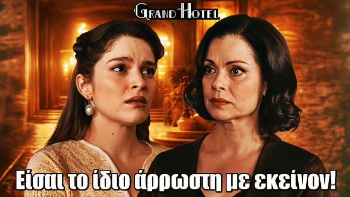Grand Hotel: Η Αλίκη ξεσπά στην Κυβέλη - «Είσαι το ίδιο άρρωστη με εκείνον!»