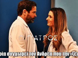 Ο Γιατρός: Η Σοφία συγχωρεί τον Ανδρέα που την «ξέχασε»